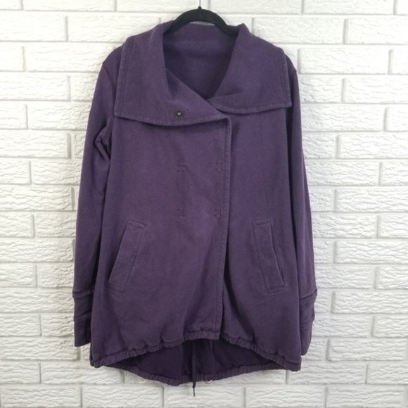 Lululemon Gratitude Wrap Jacket 8 Heathered Purple - Picture 4 of 8